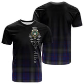 Kinnaird Tartan Crest T-shirt - Alba Celtic Style